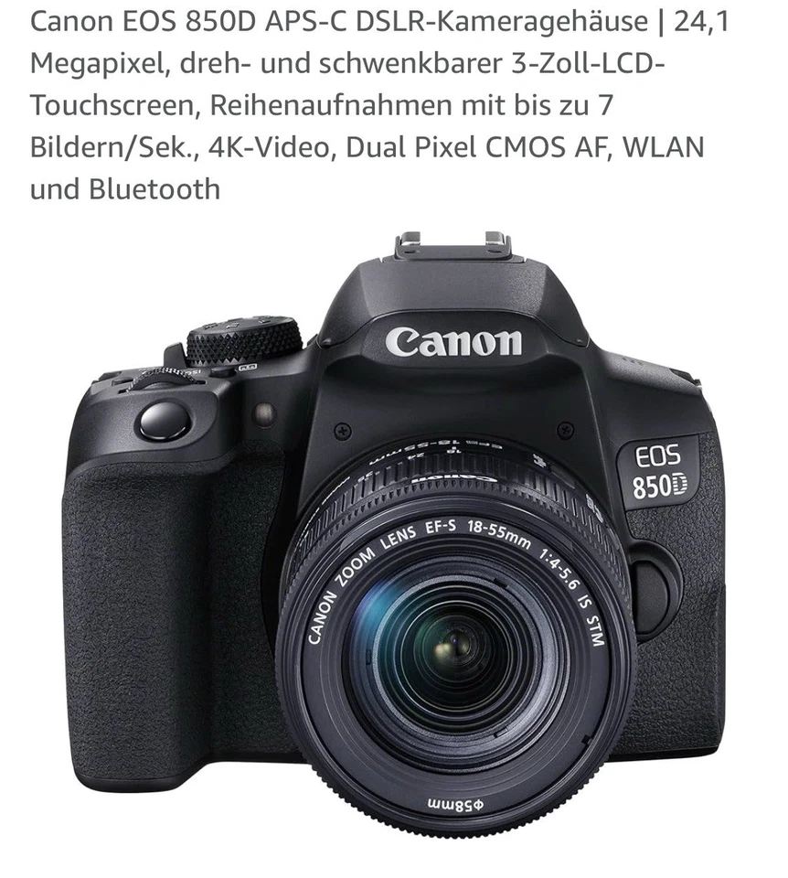 Canon EOS 850D, Foto 1 von 5