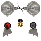 Headlight Mudguard Light & Bracket Switch Fits for Ford Tractor 2N, 9N, 8N, 600