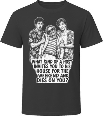 Larry And Richard What Kind of Host Dies on You Weekend at Bernies Funny 80s Com