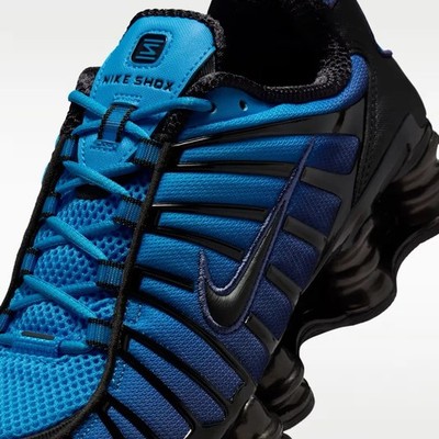 Nike Shox TL Fade Blue Hero Imperial Purple Black Women's Sz 7