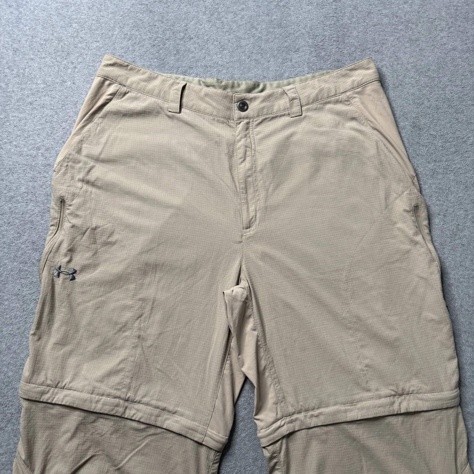 Under Armour Storm Covert Tactical Pants Mens 38x34 Convertible Rip Stop Outdoor