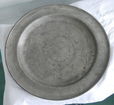 Antique English pewter 13 1/8