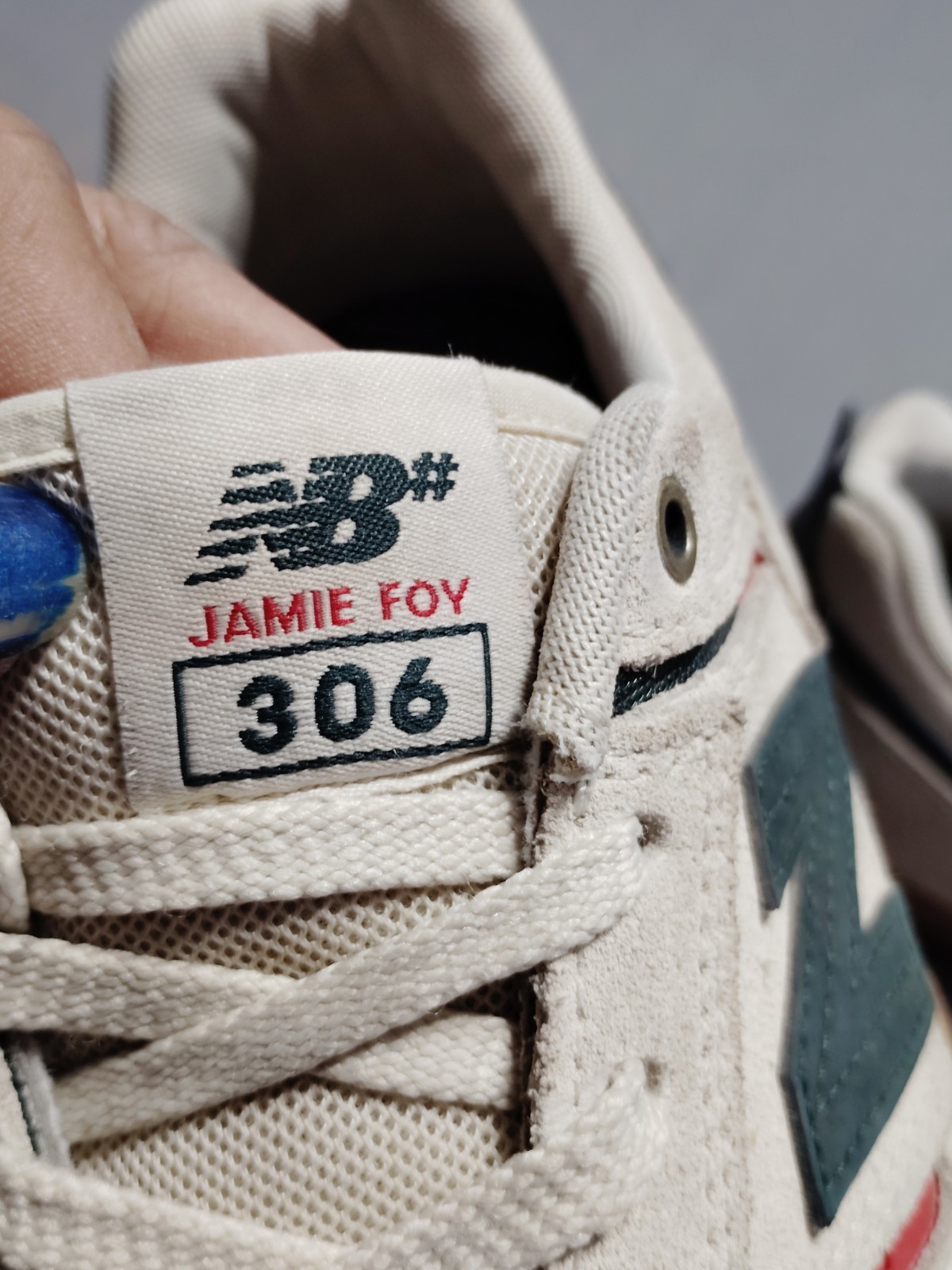 New Balance Numeric Jamie Foy 306 Shoes Men Size 10 Suede Skate Preppy NM306ZFL image 10