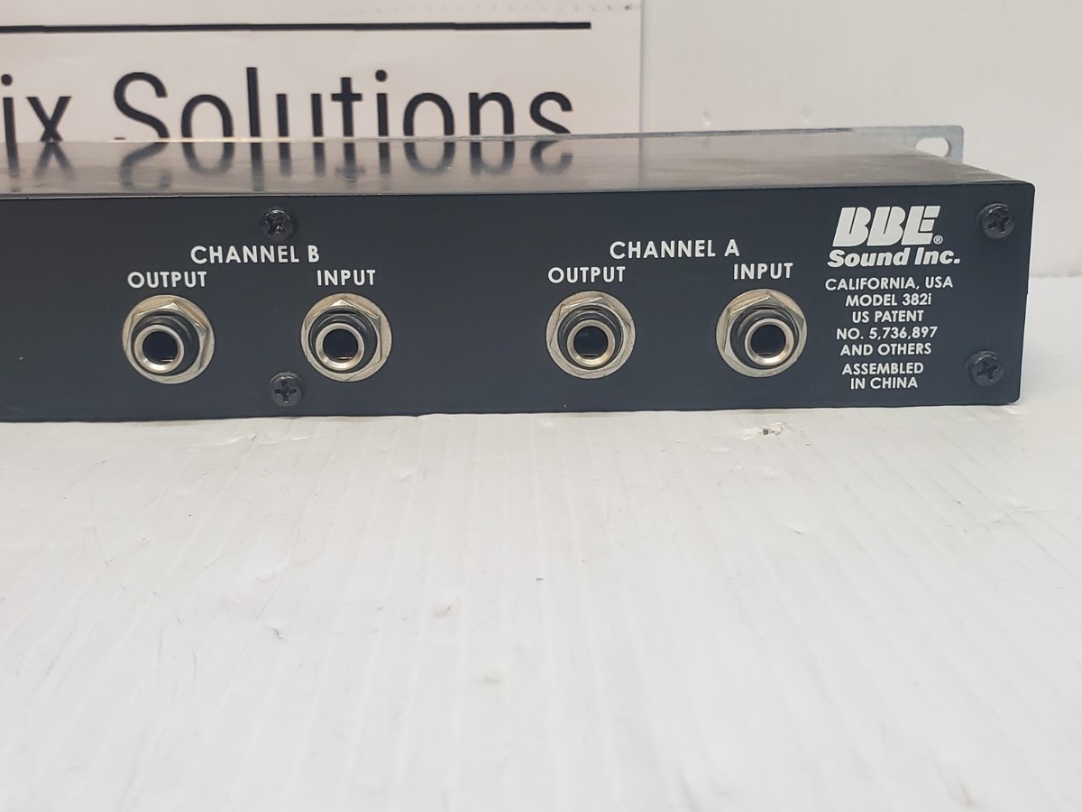 BBE Sonic Maximizer 382i. 1/4