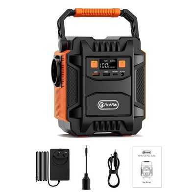 FlashFish A201 Powerstation 172.8Wh 200W Li-Ion Tragbares Outdoor Solargenerator