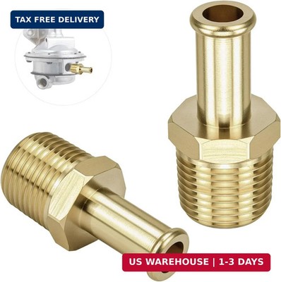 Fuel Hose Line Fitting Adapter 65380 for Holley 12-289-11 & 350 SBC Fuel Pump, F