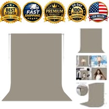 Grey Photography Backdrop Fabric 5x7 FT Photoshoot Background