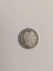 1910-S Barber Dime Coin, 90% Silver Rare Coin VG Condition