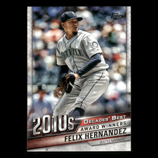 Felix Hernandez #DB-98 2020 Topps Decades Best Seattle Mariners Baseball Card