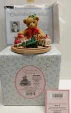 Cherished Teddies 865095 Terry Always Stay On Track 2001 Christmas Bear Hillman