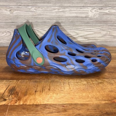 Merrell Hydro Moc Men s 8 Women s 9.5 Blue/Brown Shoes