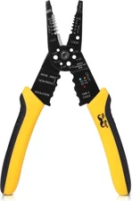 Mr. Pen- Wire Stripper, 8 inch, Cutter, Stripper Crimper, Yellow 
