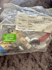 15mm Press Fit Red/Blue L.B.V M Profile Wras PN16 New Sealed