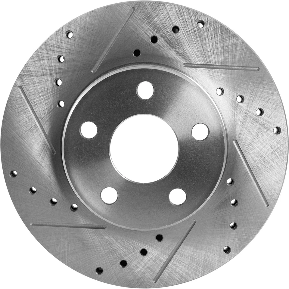 Front Brake Disc Rotors and Pads Kit for Chevy Olds Cutlass Chevrolet Cavalier - Image 2 of 4