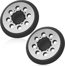 2 Pack Orbital Sander Replacement Pad for DeWalt, 5 Inch 8 Hole Hook and Loop Me