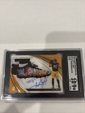 2022 Panini Immaculate TJ Watt Cleat Impression Auto /25 CIA-TJW Christmas Story