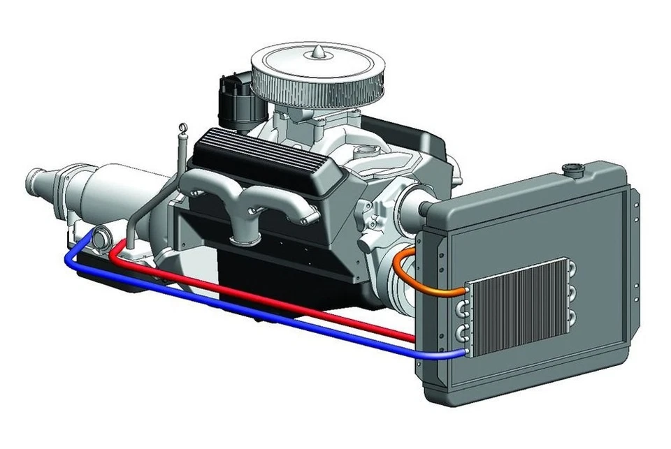 Derale Performance 12901 Dyno-Cool Series 6000 Transmission Cooler Foto 3 de 3