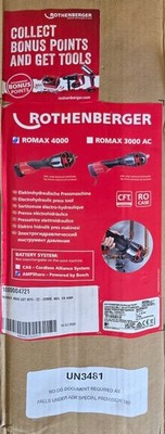 Rothenberger ROMAX 4000 Akku-Elektrohydraulische Pressmaschine