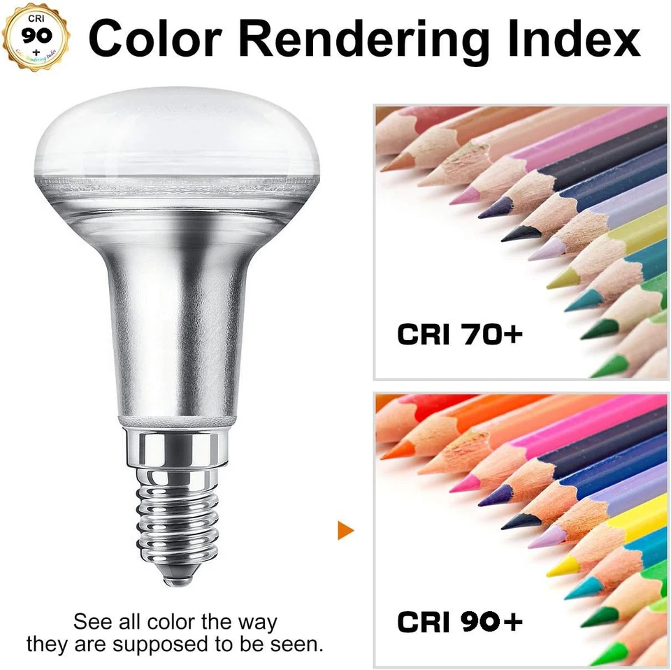 10x R50 E14 LED Reflektor Lampen Glühbirne Strahler Spot Beleuchtung 3000K 5.5W - Bild 2 von 4