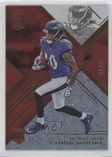 2016 Donruss Elite Elite Rookies Red 41/49 Chris Moore #183 0a3