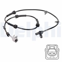 Delphi SS20806 Abs Sensor FüR Nissan Qashqai 1.5D-2.0D 11.06-12.13