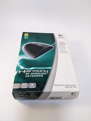 Logitech Harmony Remote RF Wireless Extender 915-000044 Open Box Complete