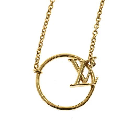 LOUIS VUITTON（LV） Collana LOUIS VUITTON M00762 collier LV eclissi oro ciondolo H20 19 mm L20 1 mm