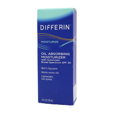 Differin Oil Absorbing Moisturizer with Sunscreen SPF30 4oz EXP 01/2026 
