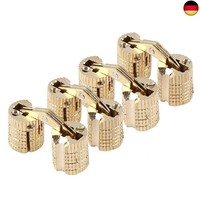 4 Teile/Paket Messing Versteckte - Barrel Scharnier Unsichtbar Verdeckte Kupfer