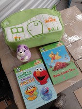 Leap Frog Tag Junior Reading System With 2 Books Reader and Carry Storage Case