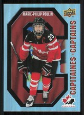 2021-22 Tim Hortons Team Canada Canada's Captains #CC7 Marie-Philip Poulin