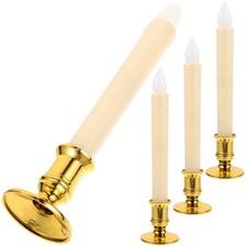  4pcs bougies de simulation sans mariage fournitures de mariage lampe de bougie