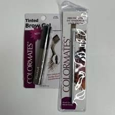 💄 COLORMATES Tinted Brow Gel + Precision Eye Brush Set 💋 Smudge-Proof | Salon