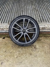 MERCEDES A35 A CLASS AMG V177 W177 19" BLACK ALLOY WHEEL DIAMOND CUT A1774011700