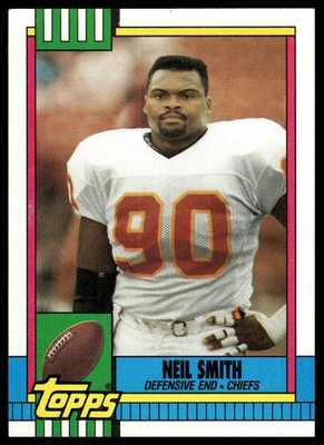 1990 Topps #263b Neil Smith