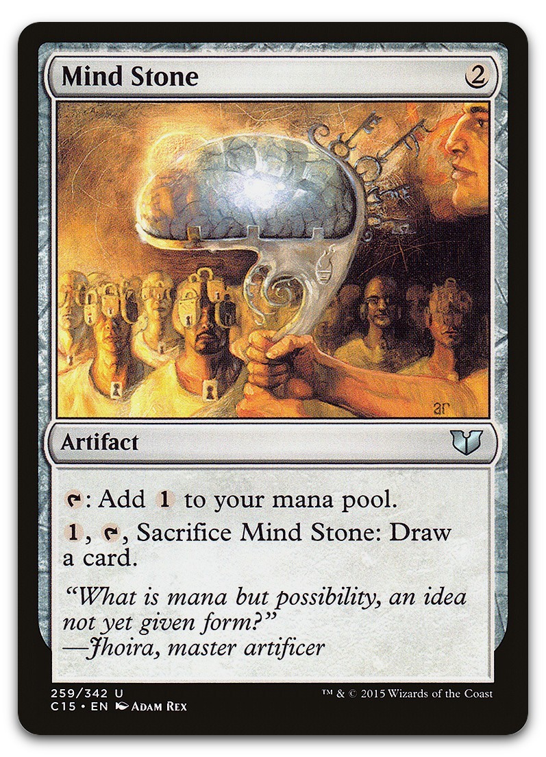 Mind Stone #259 (LP) Commander 2015 C15 Magic MTG