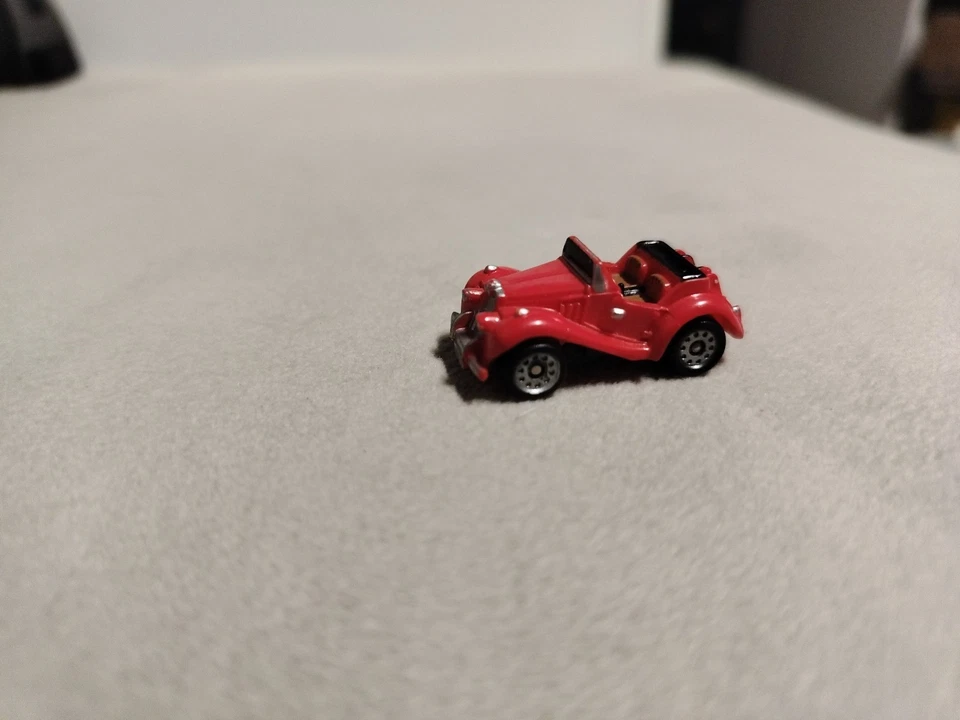 Vintage Micro Machines 1950's MG TF Red 1 1/4" Sports Car Vehicle Galoob 1987 - Image 2 of 4