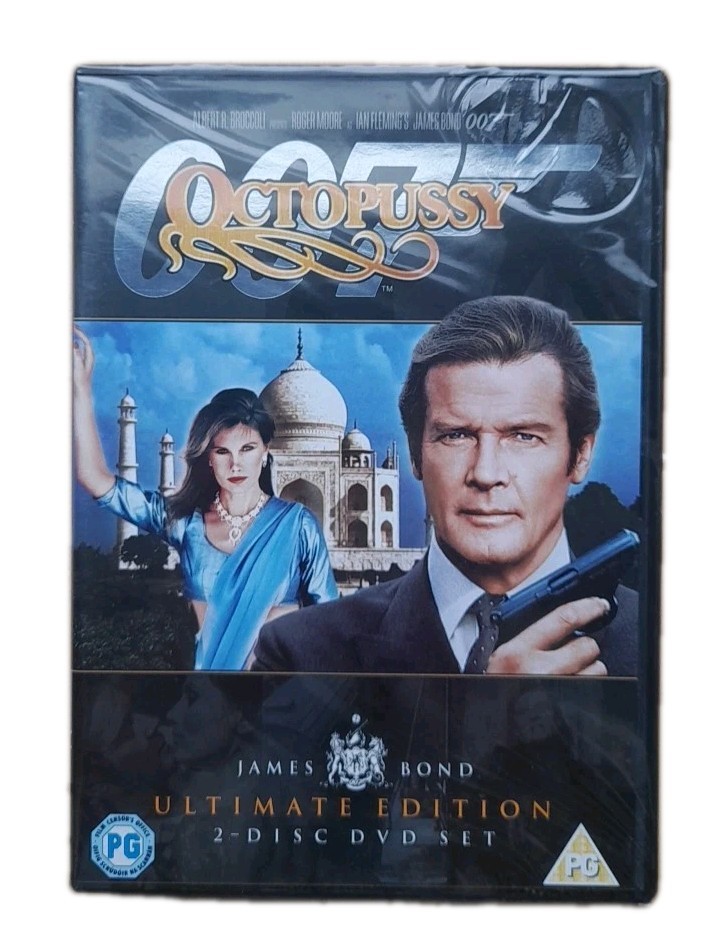 Octopussy DVD Roger Moore 1983 James Bond Movie - 2 Disc Ultimate Edition - New