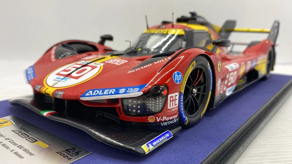 LS18LM048 Looksmart Ferrari 499P AF Corse n.50 Le Mans 2024 Winner 1/18 - Immagine 3 di 4