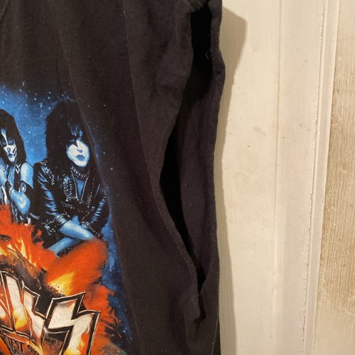 KISS THE HOTTEST SHOW ON EARTH 2010 TOUR T-SHIRT Men’s X-Large Heavyweight - Picture 6 of 10