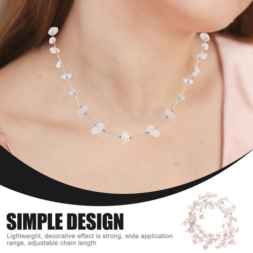 DIY Clothing Decoration Chain Crafts Making Irregular Gravel Charm Chain - Zdjęcie 3 z 12