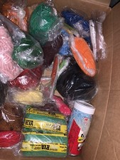 Latch Hook Rug Yarn PreCut  Not PreCut 7 Lbs varies Colors  Packaging