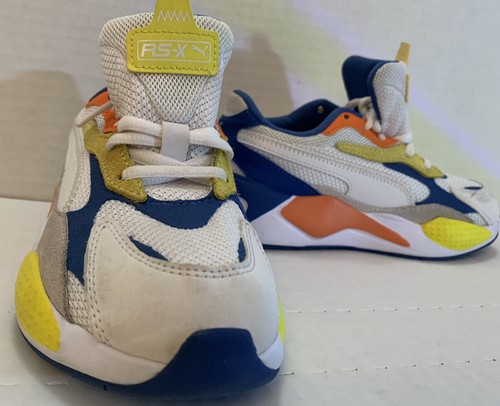 puma rsx blue and orange