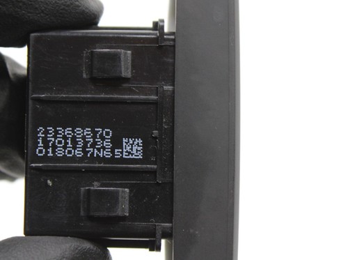 2018 - 2021 GMC TERRAIN DASH DASHBOARD EMERGENCY HAZARD LIGHT CONTROL SWITCH OEM - Picture 6 of 6