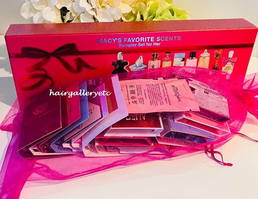 18Pc Macy's Favorite Scents Sampler Discovery Set For Women Sample