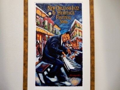 New Orleans Jazz & Heritage Festival 2006 Official Silkscreen