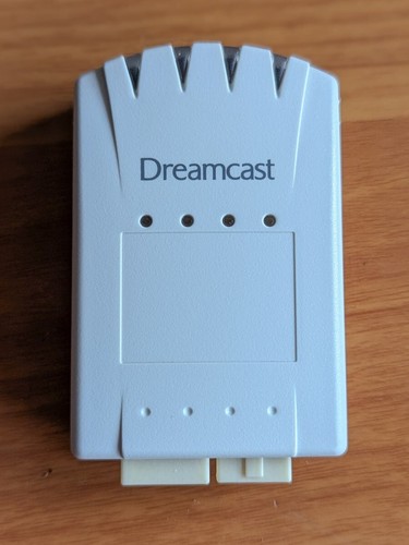 Carte Mémoire Officielle Sega Dreamcast HKT-4100 – 4x – Occasion Testée