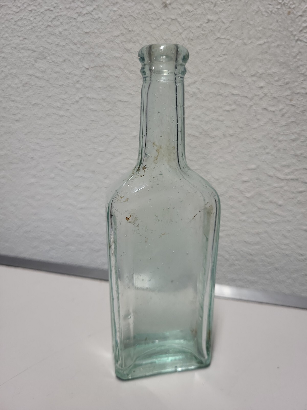 Vintage Chas Fletcher's Castoria Aqua Glass Embossed Medicine Bottle eBay