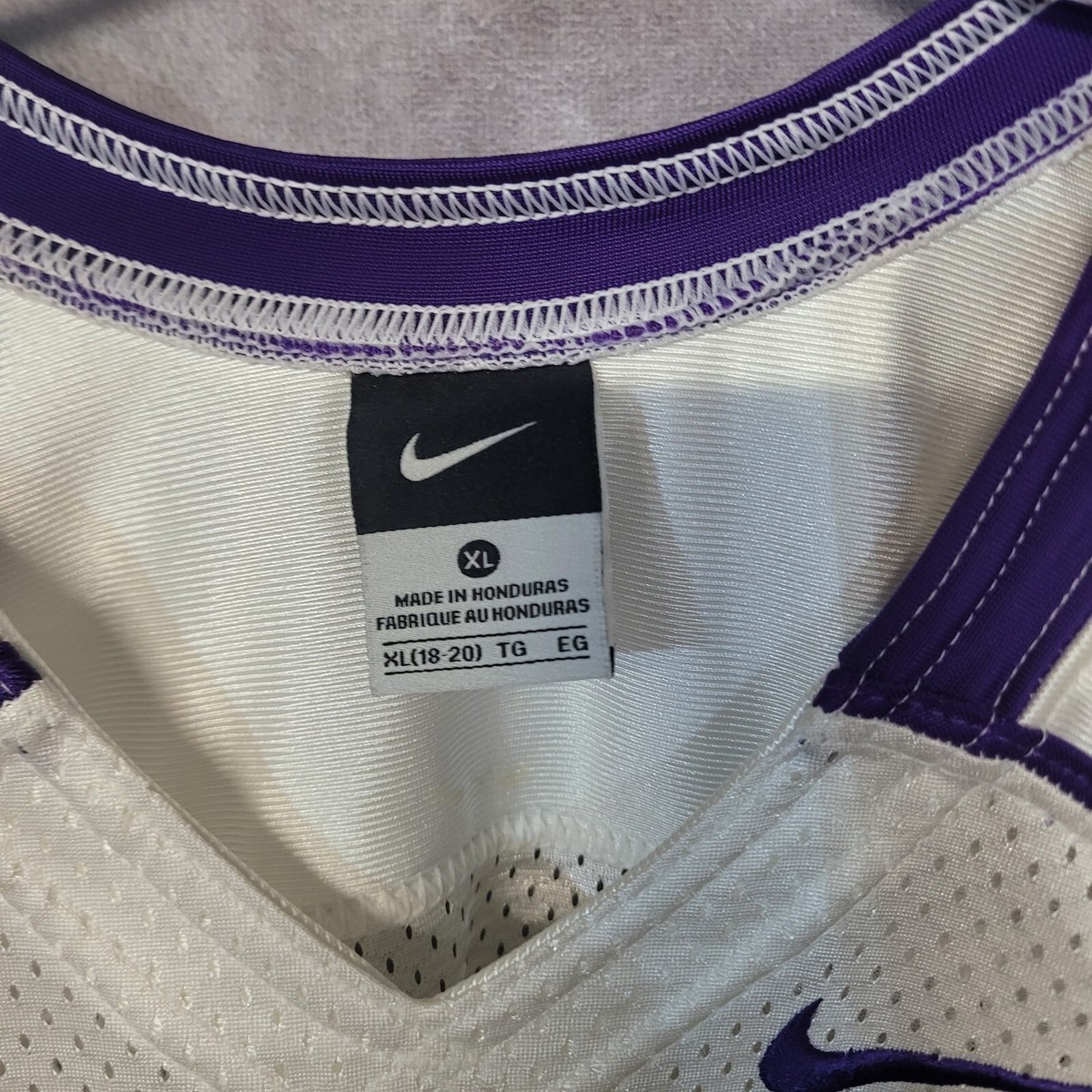 Nike SYFL Snoop Dogg All Stars Pick Six 24 Game Worn Nike SYFL Snoop Dogg All Stars Pick Six 24 Game Worn