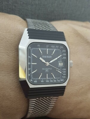 TISSOT FORMULA F1 QUARTZ ref. 40725 VINTAGE 70's RARE 4J SWISS